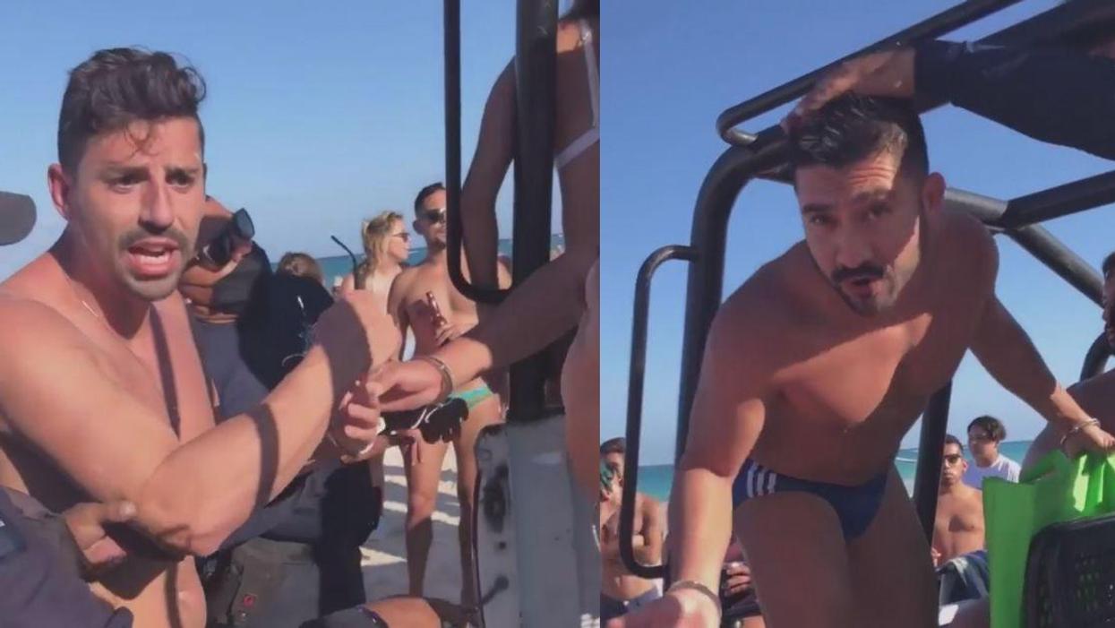 Furious Beachgoers Force Mexican Police To Release Gay Men Who Were Arrested For Kissing In Public