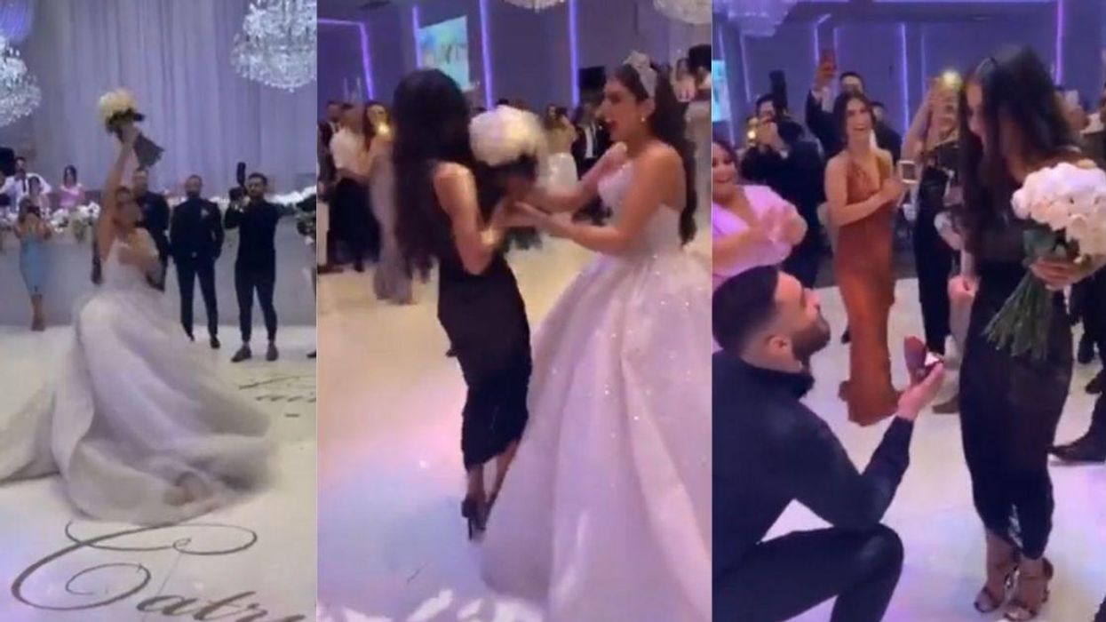 Groom Speaks Out After Video Of His Friends Getting Engaged At His Wedding Sparks Controversy