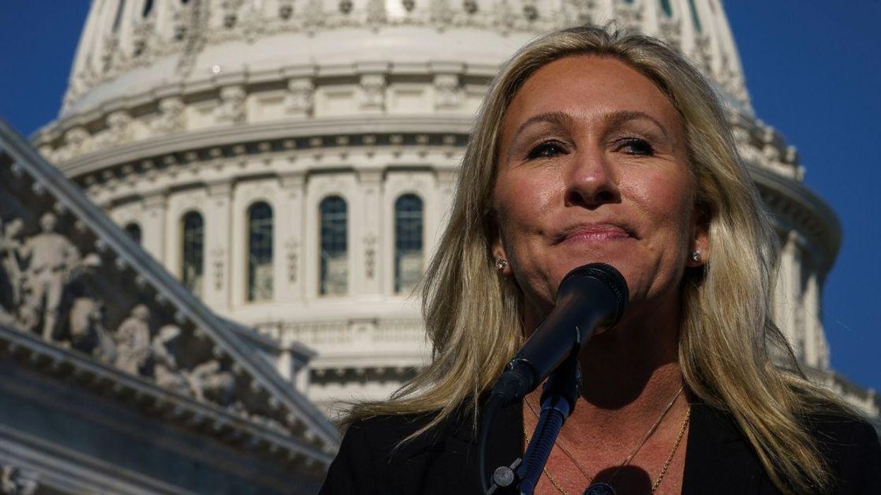 QAnon Congresswoman Dragged For Decrying Metal Detectors As The 'Real Voter Suppression'