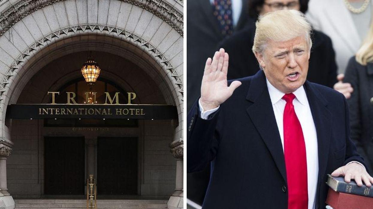 Trump Hotel Triples Room Rates Ahead of QAnon's Alleged Second Trump Inauguration Day