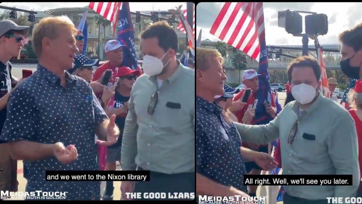 Interview With The Guy Who Made That Golden Trump Statue Goes Hilariously Off The Rails