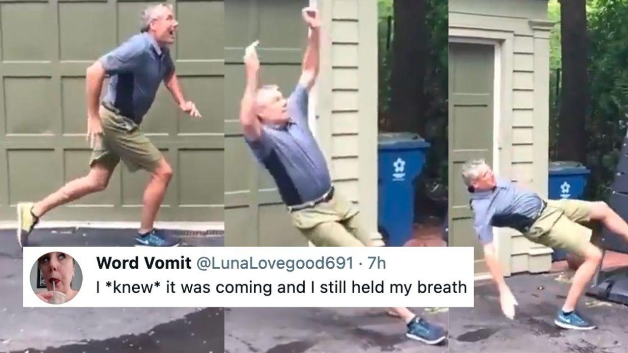 Viral Video Of A Man's Painful Attempt At Showing Off His Jumping Skills Gets Roasted With Memes