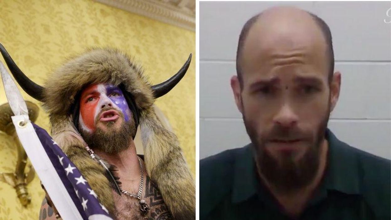 QAnon Shaman Offers Bonkers New Defense of His Actions at the Capitol in First Public Interview