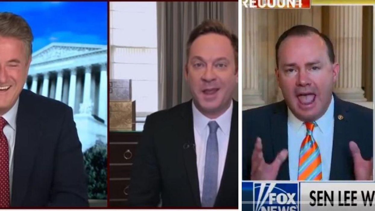 'Morning Joe' Panel Bursts Out Laughing Over GOP Senator's Dramatic Tantrum Over Voting Bill
