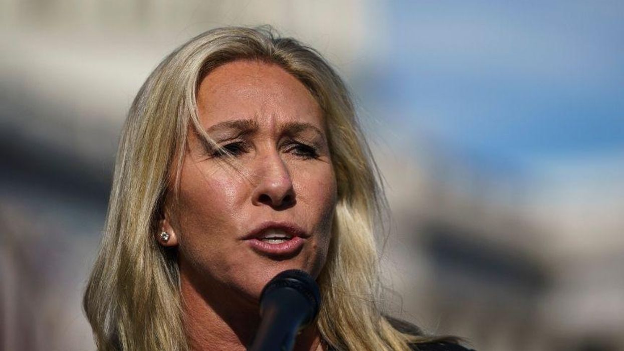 People Bring the Awkward Receipts After QAnon Congresswoman Brags She Was Elected With 74% of the Vote