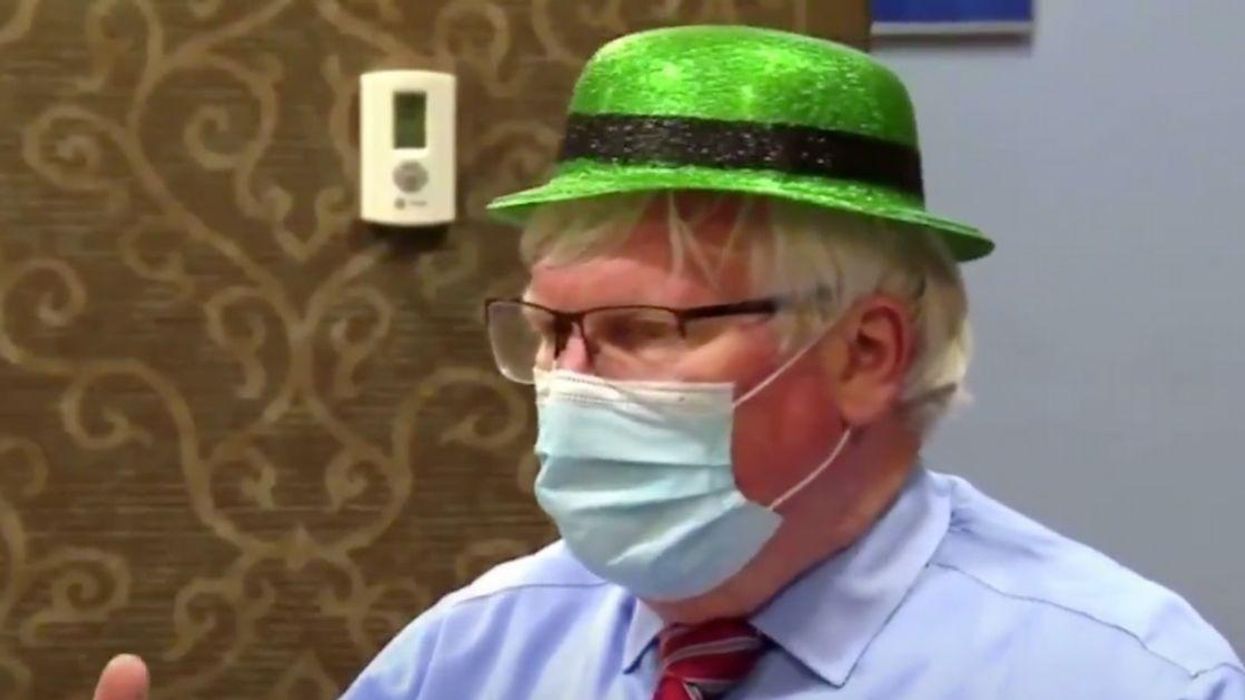 GOP Wisconsin Rep. Dragged For Claiming BLM Is 'Anti-Family' While Wearing Silly St. Patty's Hat
