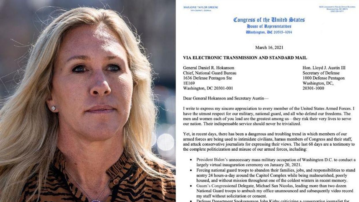 QAnon Rep Claims Guam National Guard Troops 'Ambushed' Her Office in Bonkers Letter to the Pentagon