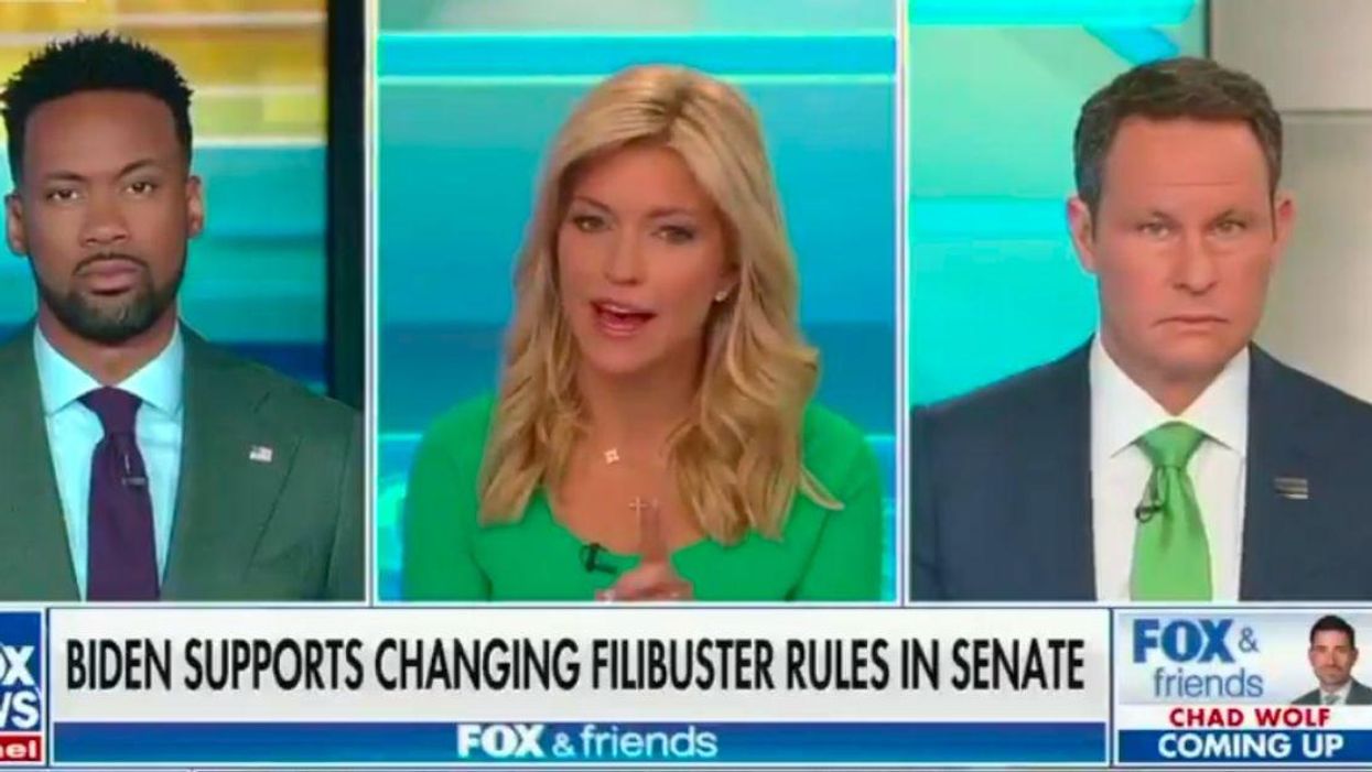 'Fox & Friends' Host Freaks Out Over Filibuster Reform: 'Democrats Will Rule The Country Forever'