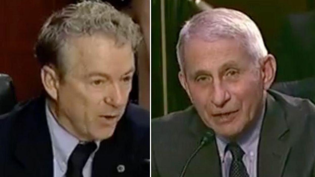 Dr. Fauci Schools Rand Paul After He Tried to Claim That Wearing a Mask Is 'Just Theater'