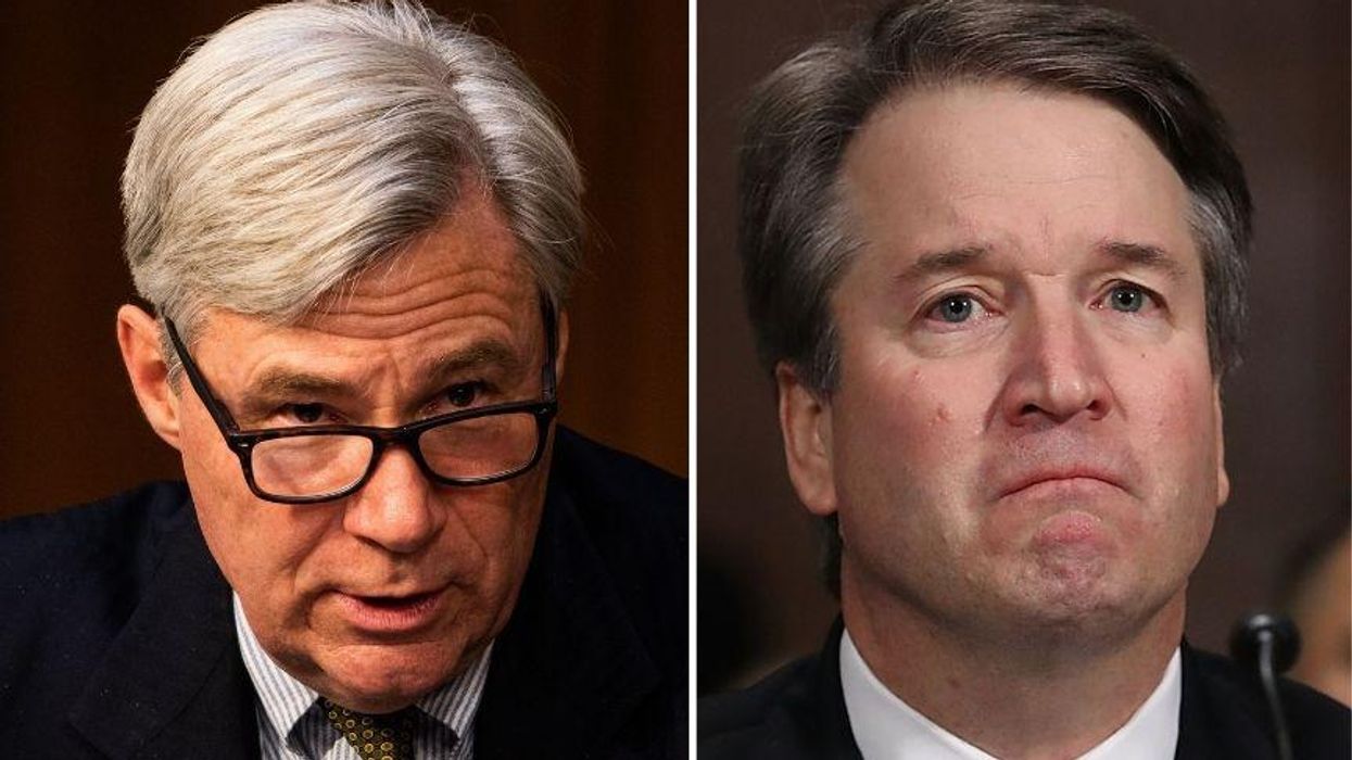 Dem Senator Calls on Merrick Garland to Investigate Possible 'Fake' Background Check of Brett Kavanaugh
