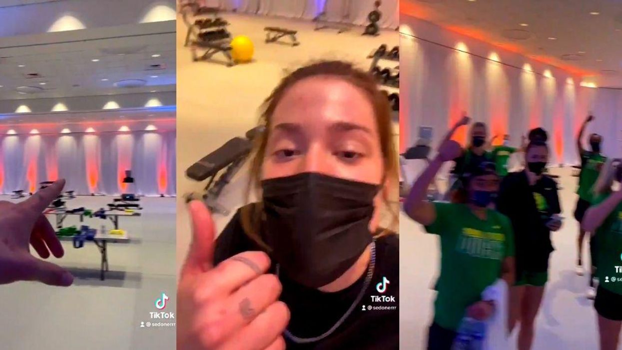 NCAA Upgrades Weight Room After Female Player Calls Out Sexist Disparity Between Tournaments