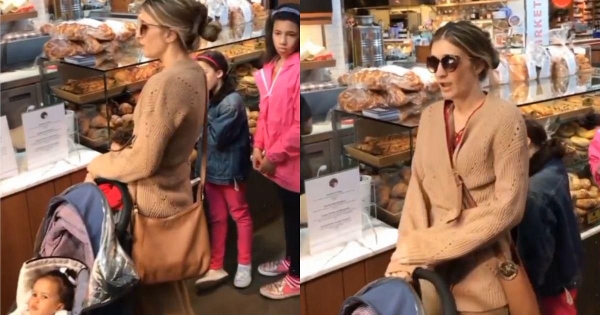 New York Mom Caught On Video Calling Black Bakery Worker Racial Slur In Front Of Her Biracial Kids