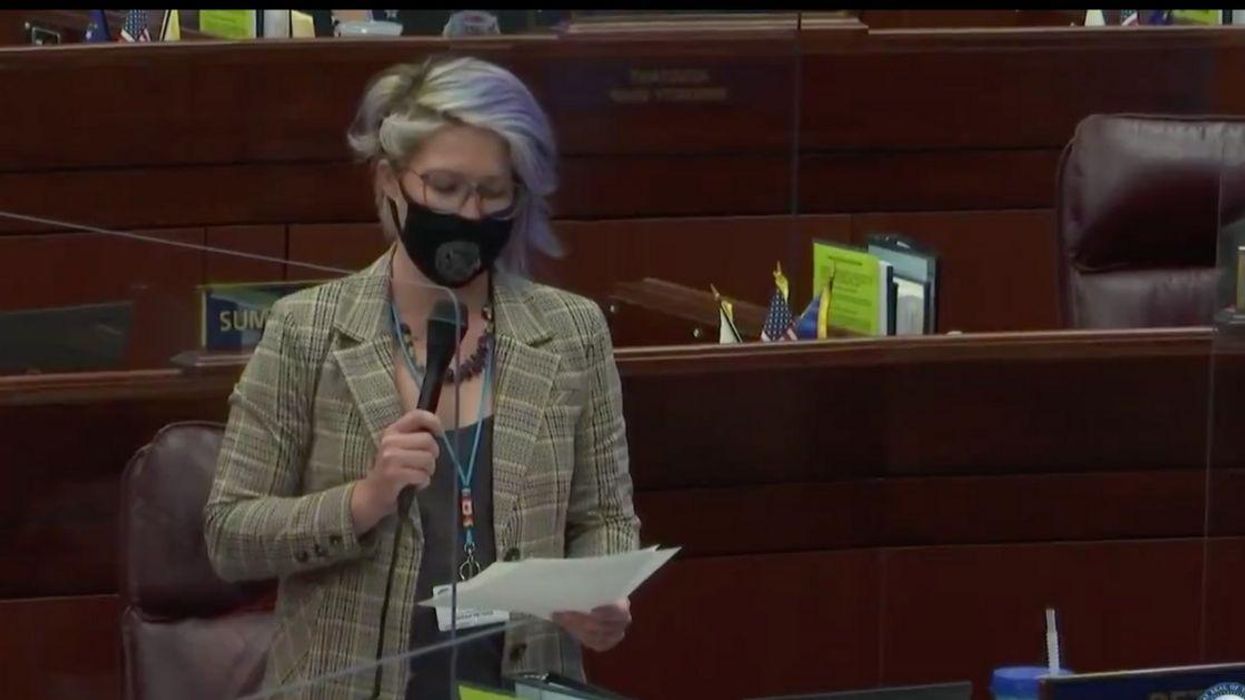 Nevada Lawmaker Comes Out As Pansexual In Powerful Speech About Protecting LGBTQ+ Rights