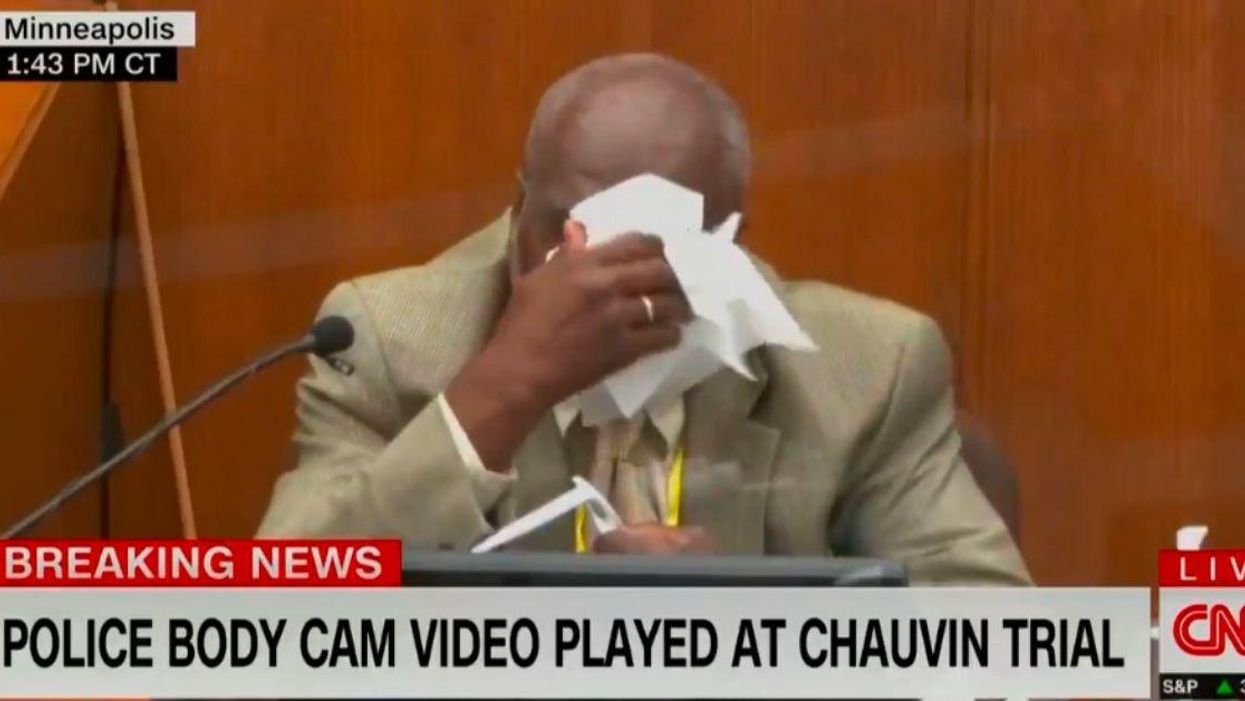 Witness Breaks Down In Tears After George Floyd Video Is Played During Derek Chauvin Trial