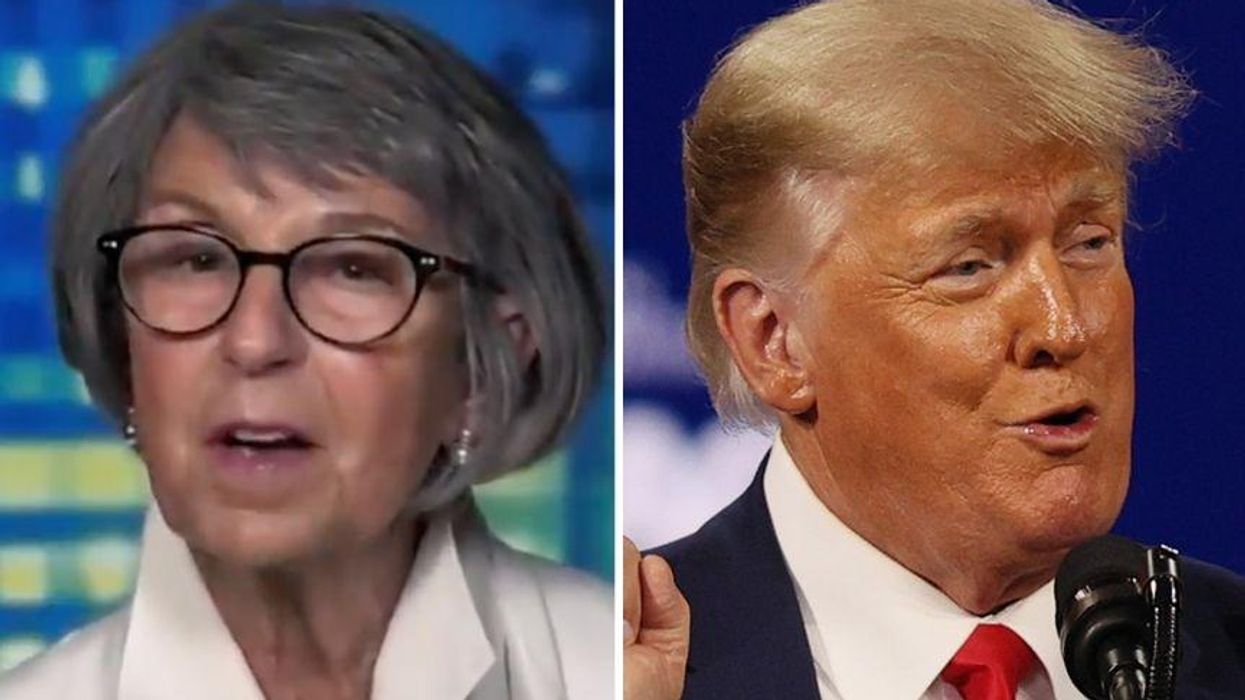 Mother of DC Cop Injured in Capitol Riots Slams Trump for Claiming Rioters Were 'Hugging and Kissing' Them