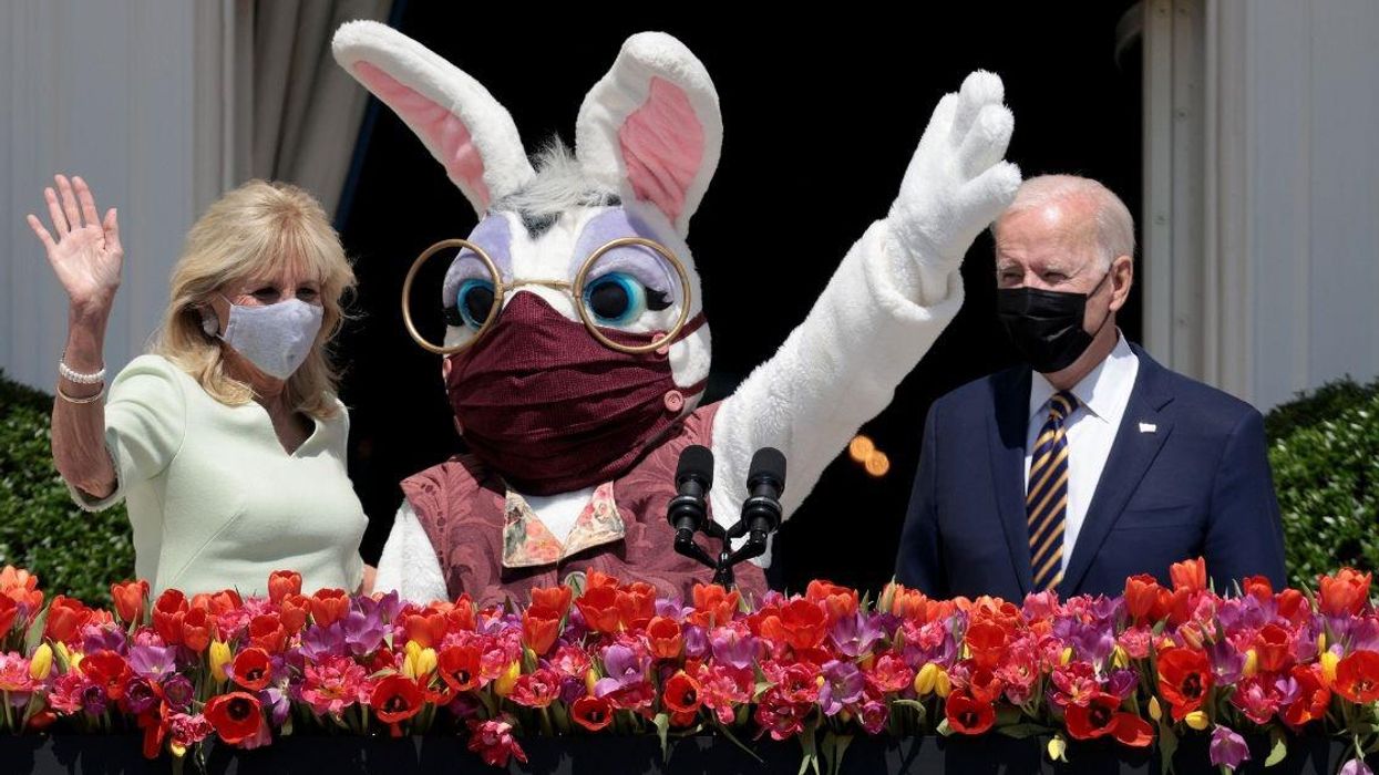 Conservatives Lose Their Minds After White House Easter Bunny Appears Wearing A Face Mask