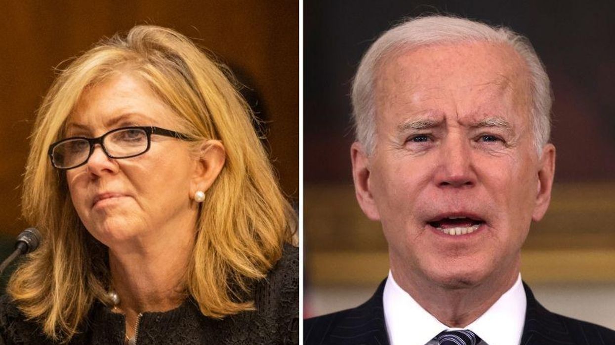 GOP Sen. Tried to Slam Biden's Infrastructure Bill Using Huge Graphics But Ended Up Promoting It Instead