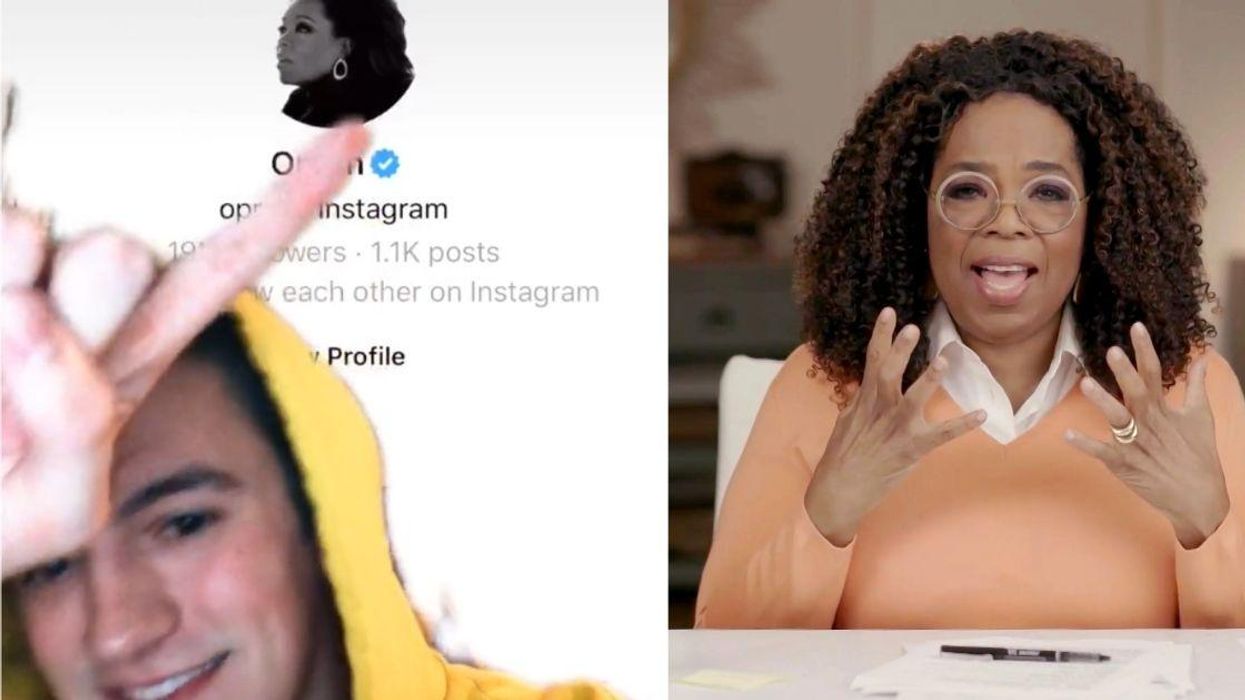 Embarrassed TikToker Left Drunken Voice Message For Oprah In Which He Audibly Vomited