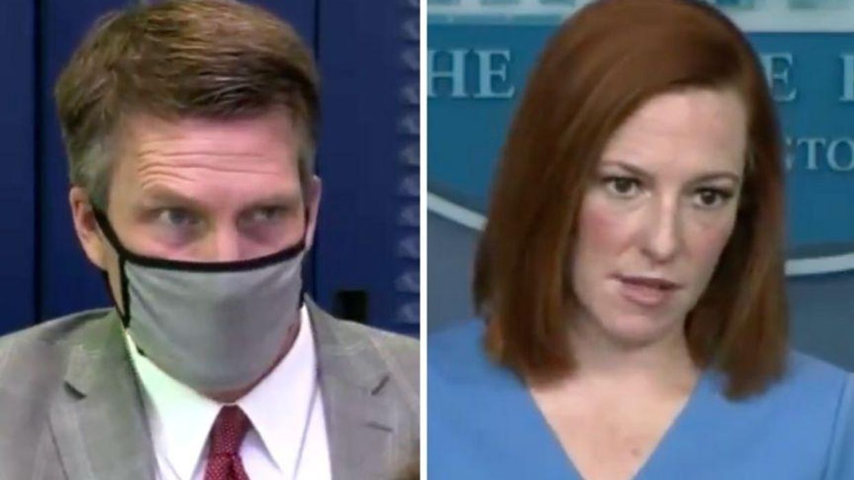 Jen Psaki Expertly Shuts Down Blatantly False Abortion Question from Conservative Reporter