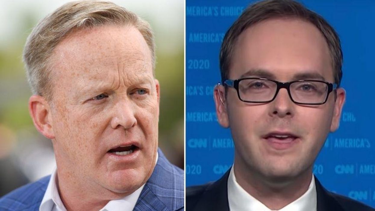 Sean Spicer Tried to Come for CNN Fact-Checker for Posting Biden's Schedule—It Did Not Go Well