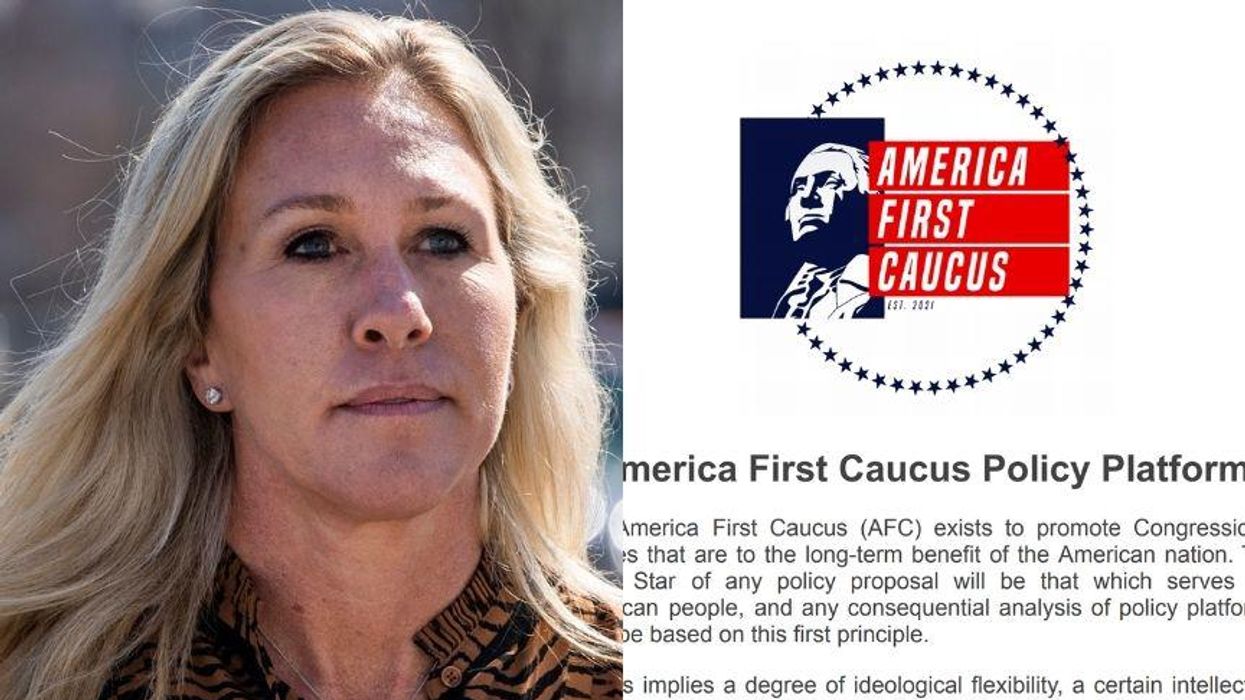 GOP Lawmakers Start 'America First Caucus' Favoring 'Uniquely Anglo-Saxon Political Traditions'