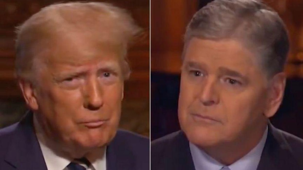 Sean Hannity Slammed for Kissing Up to Trump With 'Insane' Compliment