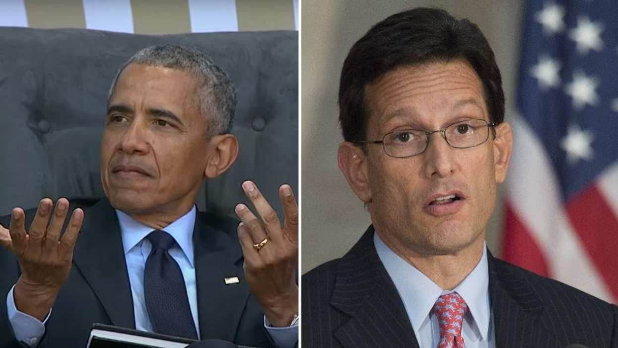 Former GOP House Leader Blames Barack Obama for 'Extreme Element on Both Sides of the Aisle'