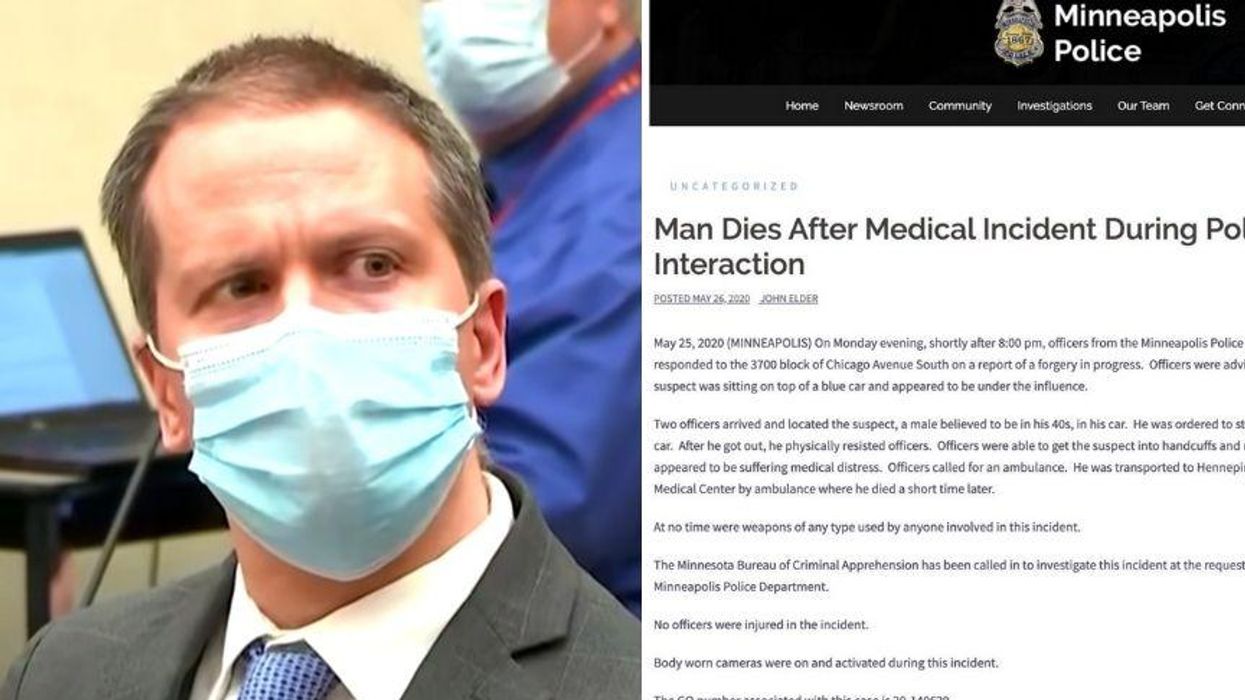 Minneapolis Police's Initial Misleading Statement on George Floyd Murder Gets Renewed Scrutiny After Verdict