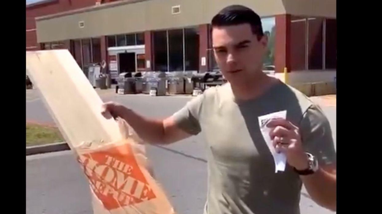 Ben Shapiro Dragged For Attempting To Own The Libs By Buying A Single Piece Of Wood From Home Depot