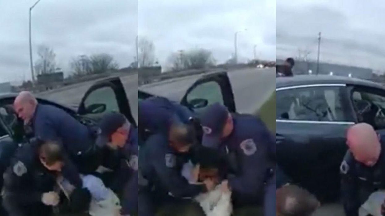 Bodycam Video Shows Police Punching Black Man In The Face After Stopping Him For Littering