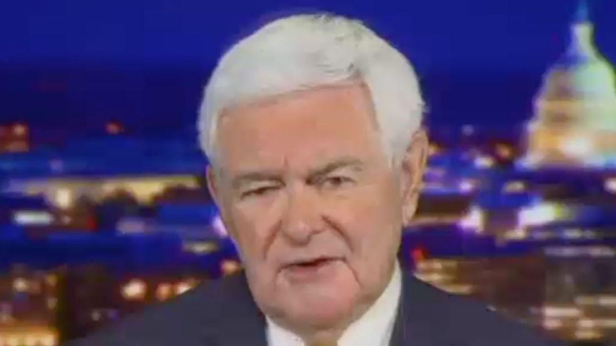 Newt Gingrich Calls Biden 'Deliberately Anti-American' For Allowing LGBTQ+ Pride Flag To Be Flown