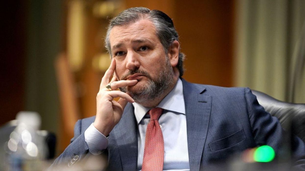 Giant Wall Sticker Featuring Doctored Image Of Ted Cruz In BDSM Attire Has People Divided