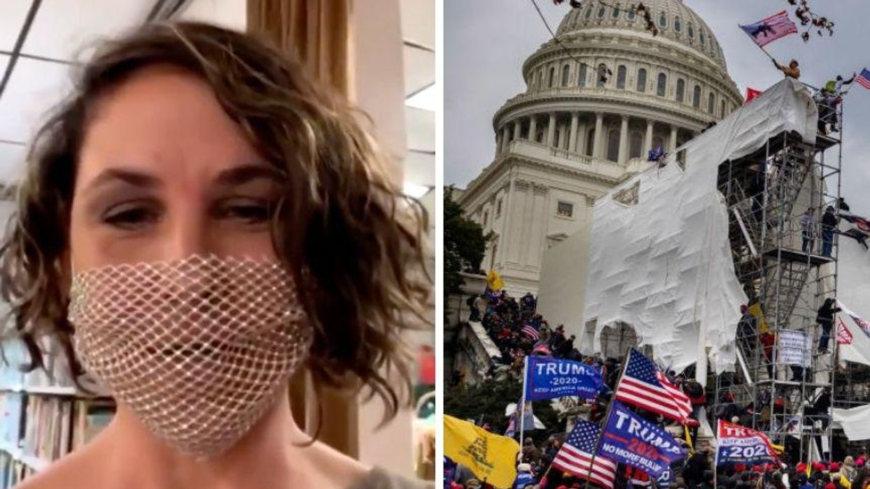Capitol Rioter Who Flouted Judge's Mask Requirement Issues Desperate Apology to Stay Out of Jail