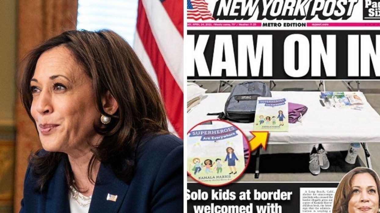 GOP Embarrassingly Fact Checked for Claim that Harris' Children's Book Is Handed Out at Border Facilities