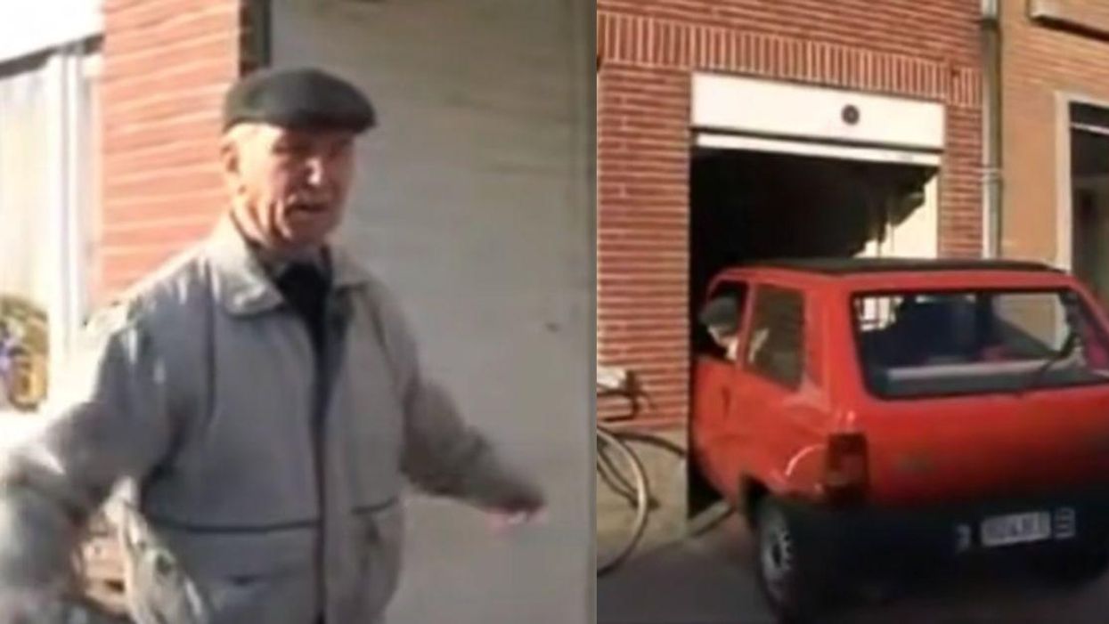 Video Of Guy Who Parks In A Garage That's Only Two Inches Wider Than His Car Leaves The Internet In Awe
