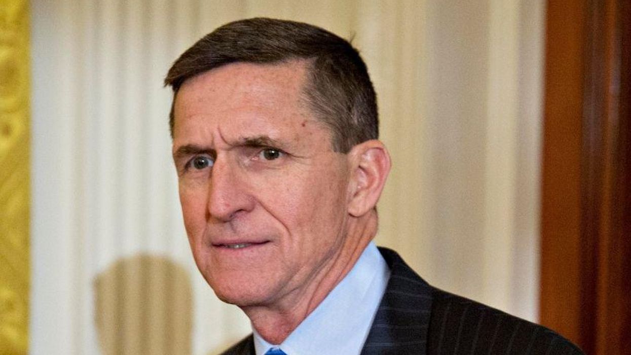 Michael Flynn Dragged for Forgetting Words to Pledge of Allegiance at MAGA Rally