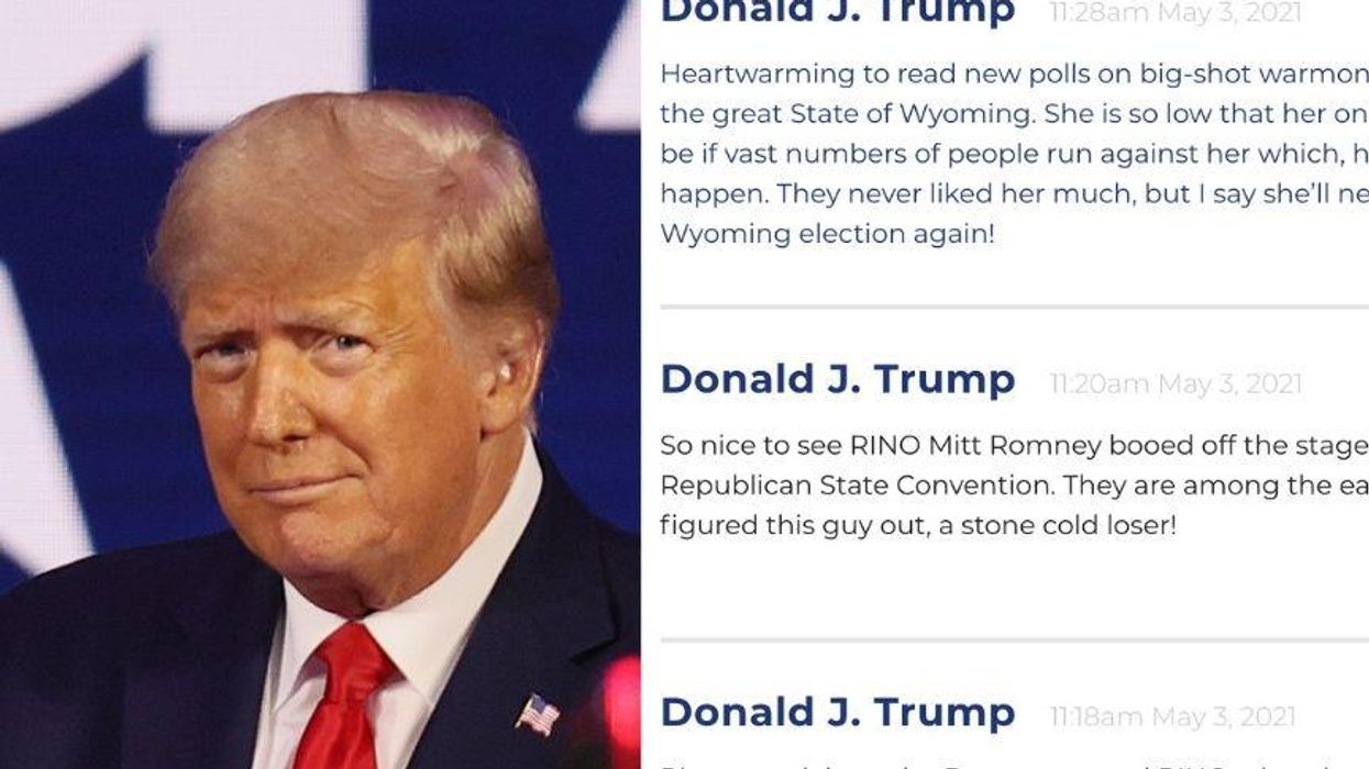 Trump Mocked After His New 'Social Media Platform' Turns Out to Be Just a Page on His Website