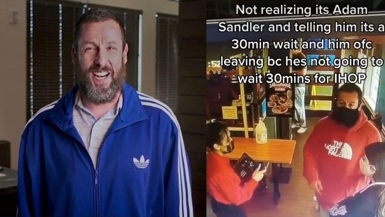 Adam Sandler Offers Hilariously On-Brand Response To Viral Video Of His Failed IHOP Trip