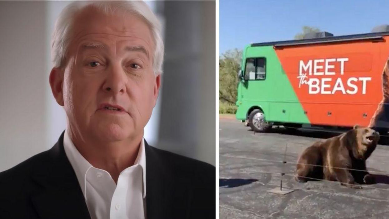 Animal Rights Activists Rip GOP Gov. Candidate For 'Shameful' Publicity Stunt Involving Live Bear