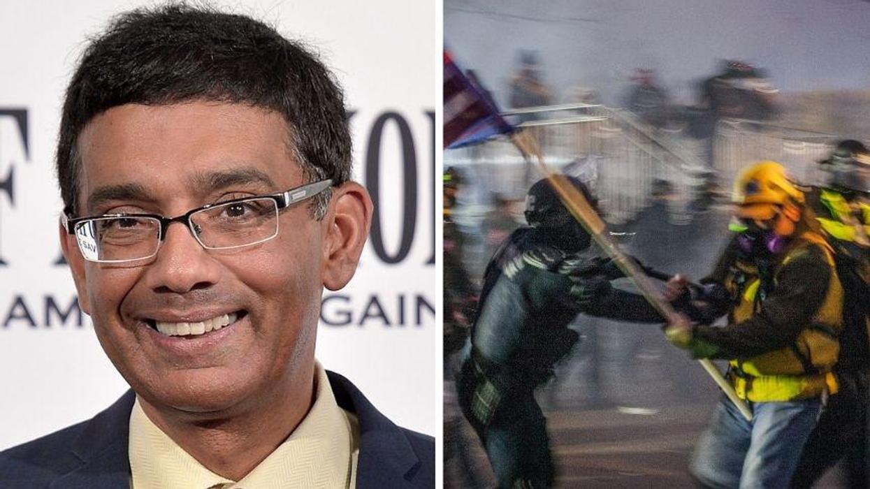 Pro-Trump Activist Mocked for Claim That Jan. 6th Insurrection Was Not a 'Riot' Based on One Photo