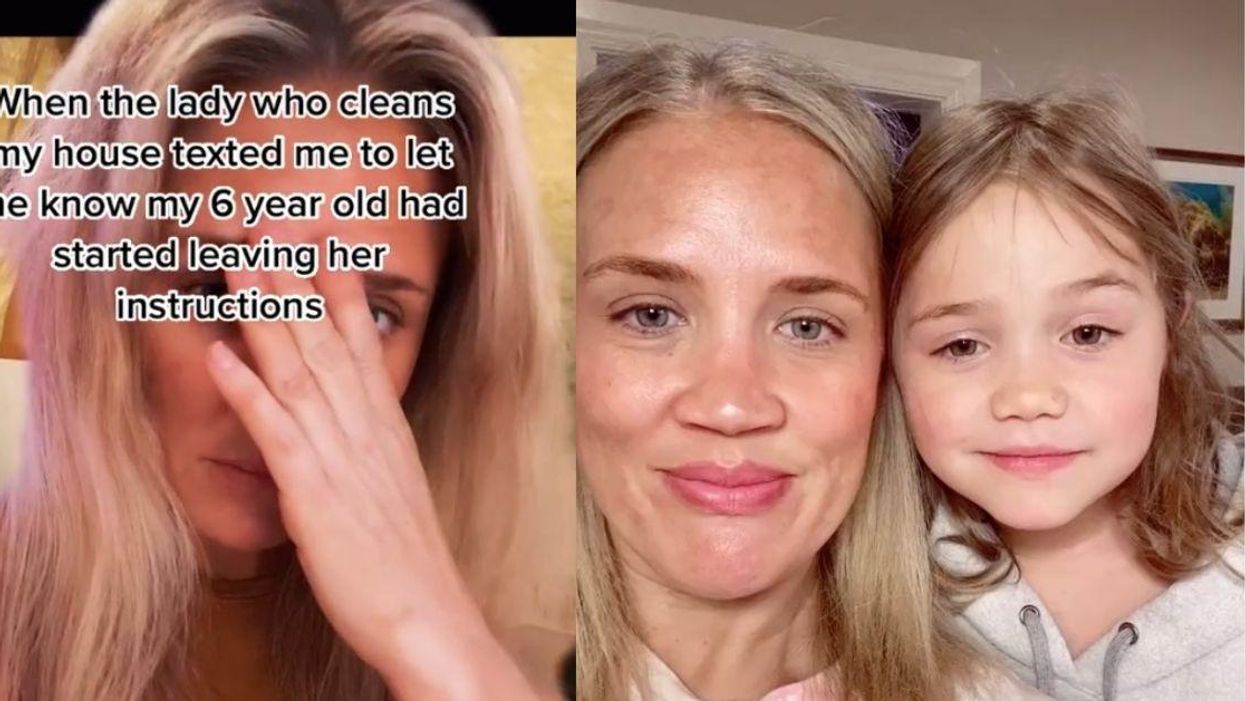 Mom Mortified After Learning Her Young Daughter Has Been Leaving Instructions For House Cleaner