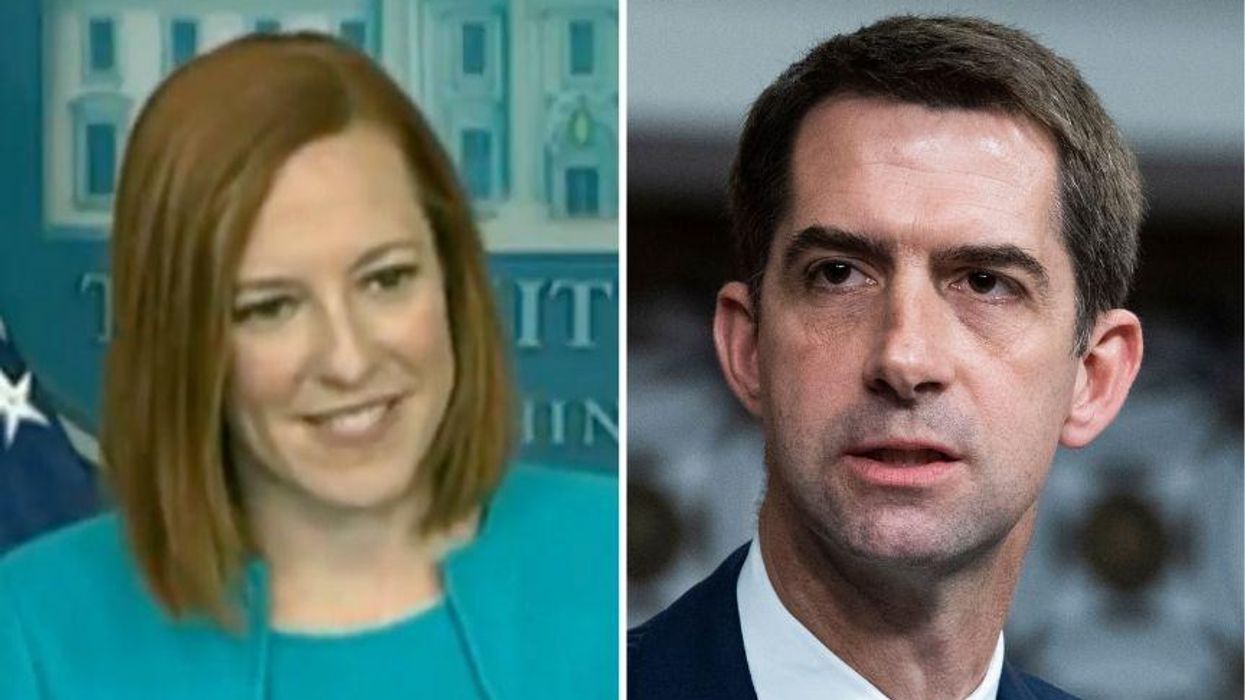 Jen Psaki Perfectly Shuts Down GOP Senator's Idea to Tax 'Un-American Ideas'