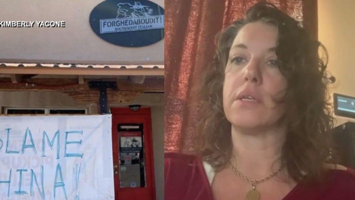 Shuttered New Mexico Restaurant Hit With Flurry Of Negative Reviews Over 'Blame China!' Sign