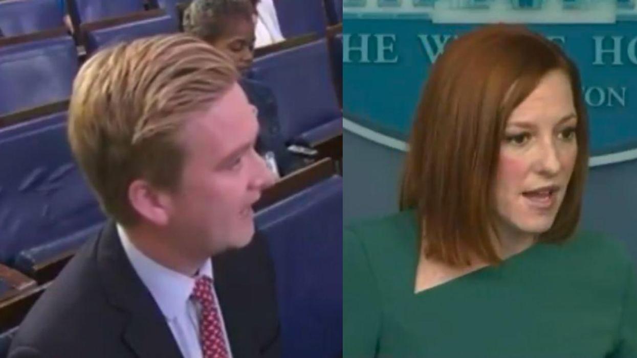 Jen Psaki Schools Fox News Reporter For Asking Her To 'Disprove A Negative' With Conspiracy Question