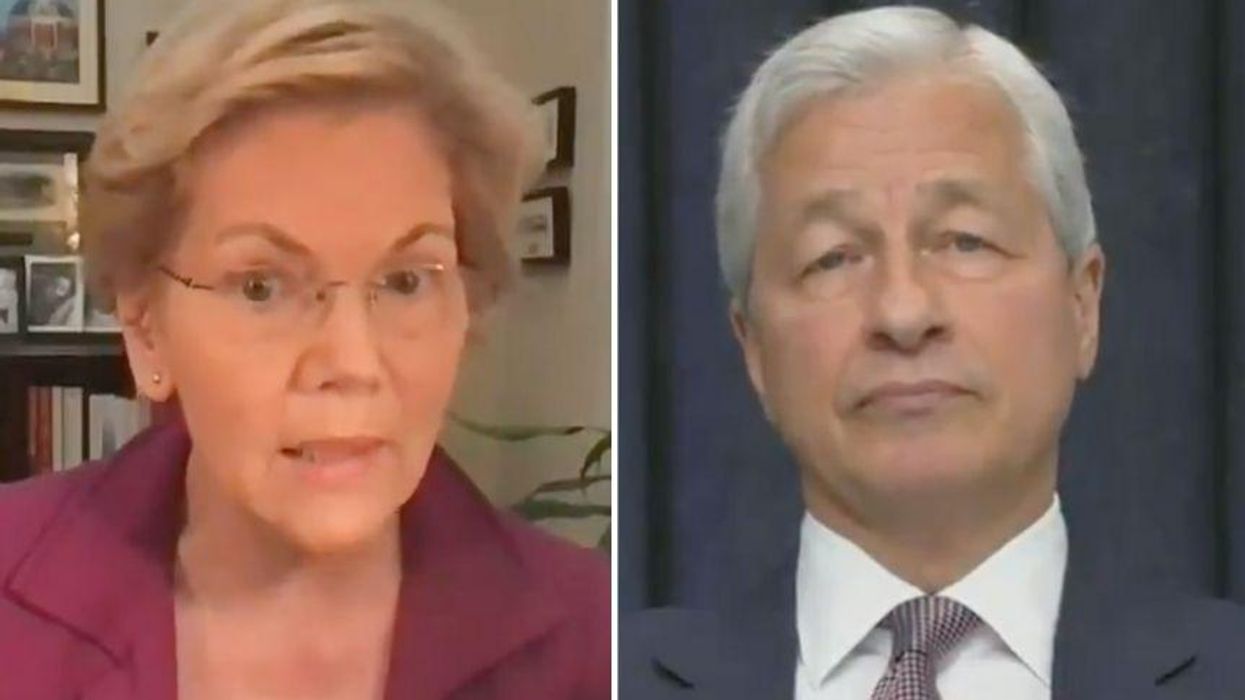 Elizabeth Warren Obliterates JP Morgan Chase CEO Over Overdraft Fees Like a Boss