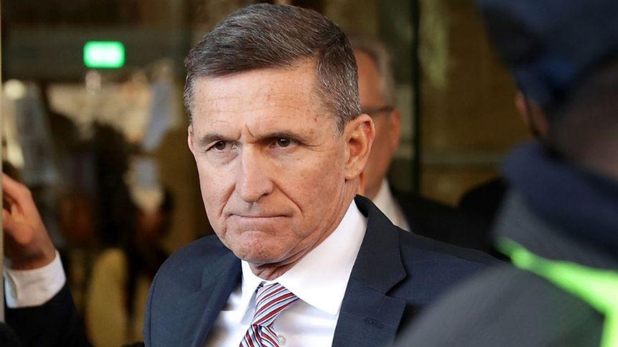 Gen. Flynn Caught on Video Saying Military Coup 'Should Happen Here'—Now Claims He Never Said It