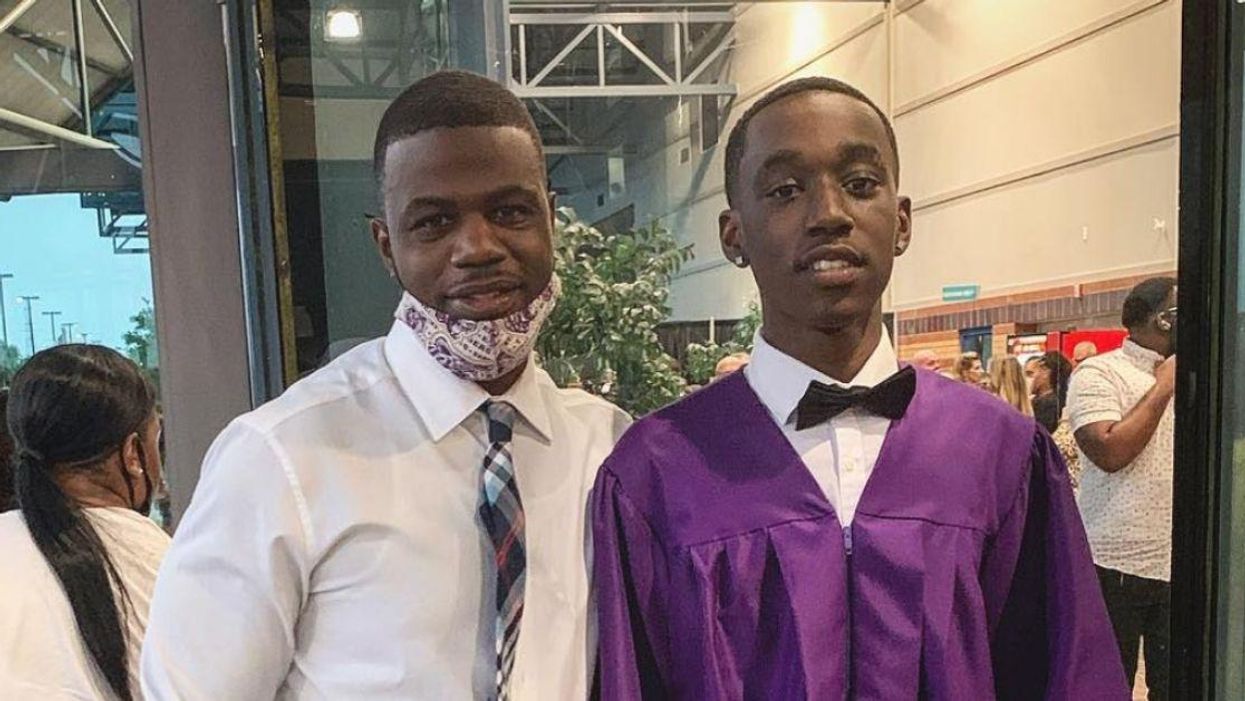 Louisiana Teacher Gives Teen Shoes Off His Own Feet So He Doesn't Miss Walking At Graduation