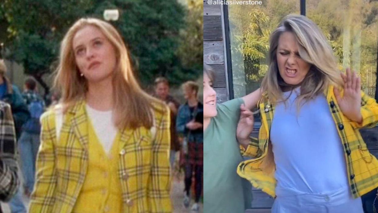 Alicia Silverstone Makes Viral Debut On TikTok By Recreating An Iconic Scene From 'Clueless'