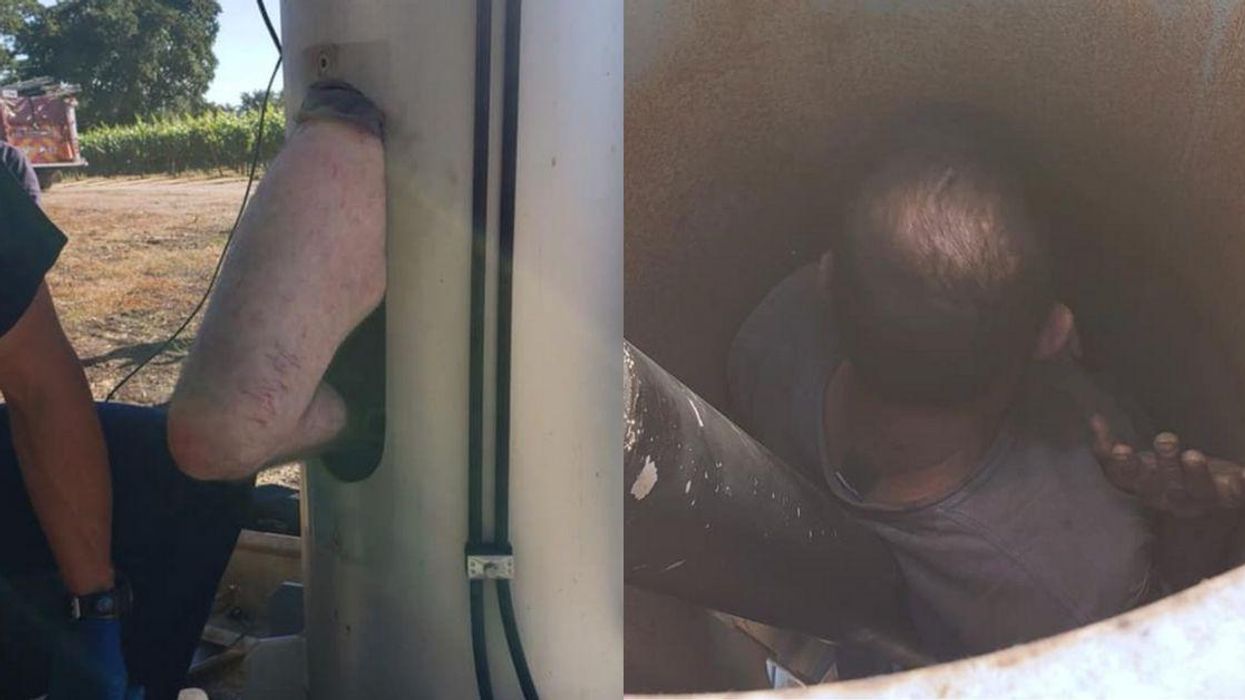 Man Gets Stuck In Giant Fan At California Vineyard For Two Days Before Finally Being Rescued