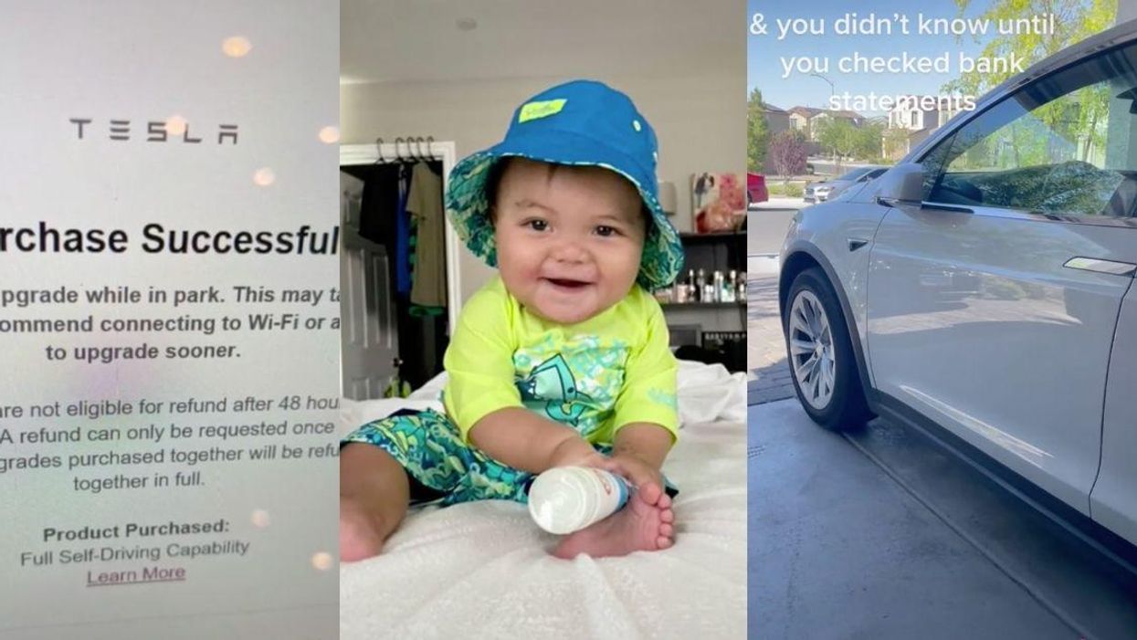 Stunned Mom Claims Her Infant Son Bought $10k Upgrade For Her Tesla Through App